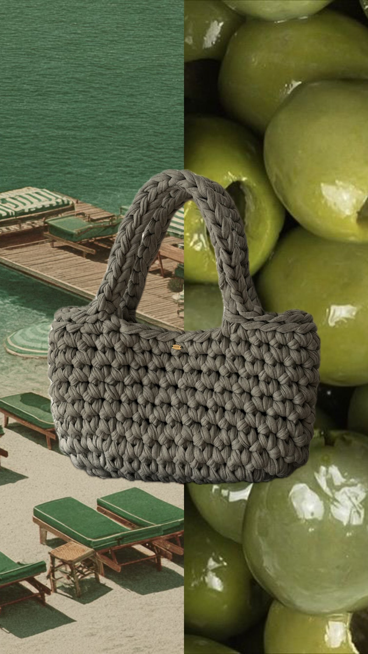 The Mini Beach - olive