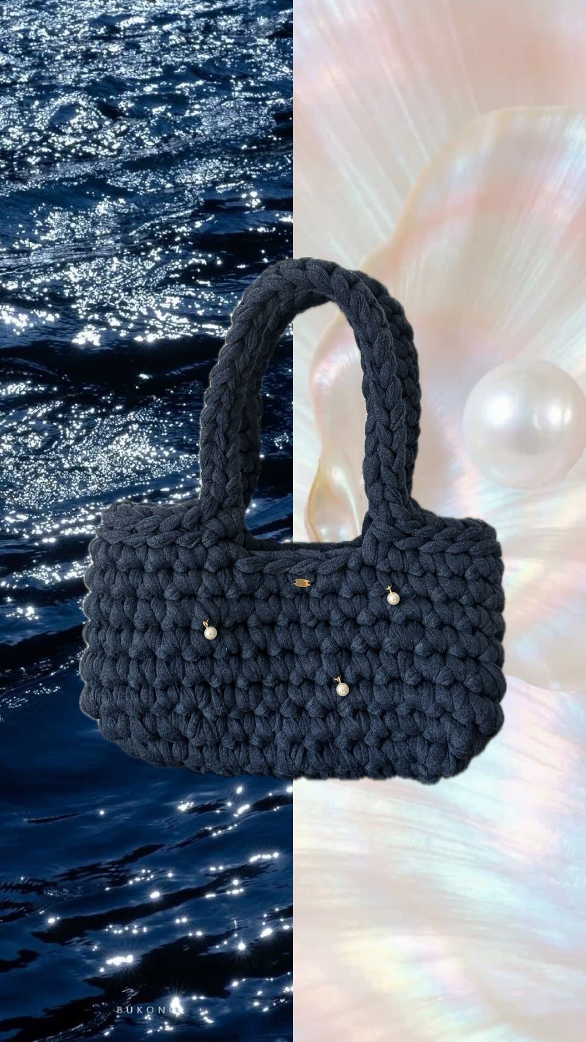 The Mini Beach - pearly midnight